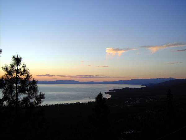 A Summer Evening  in Lake Tahoe!